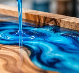 Epoxy en giethars